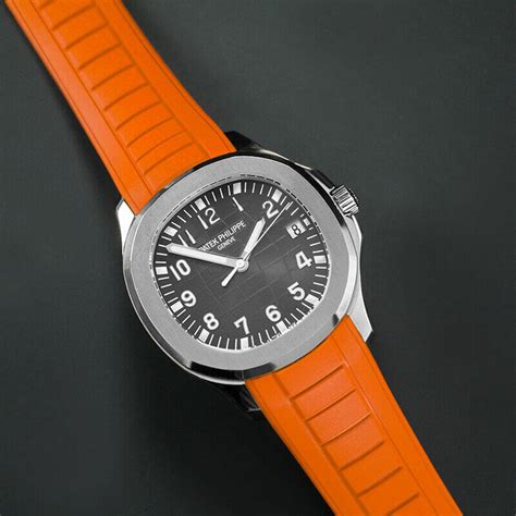 patek philippe 5496p 015|5167a with orange strap.